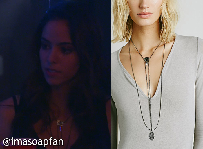 Ciara Brady S Layered Bolo Charm Necklace Days Of Our Lives