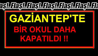 gaziantepte özel reşha anadolu sağlık lisesi fetöden kapatıldı