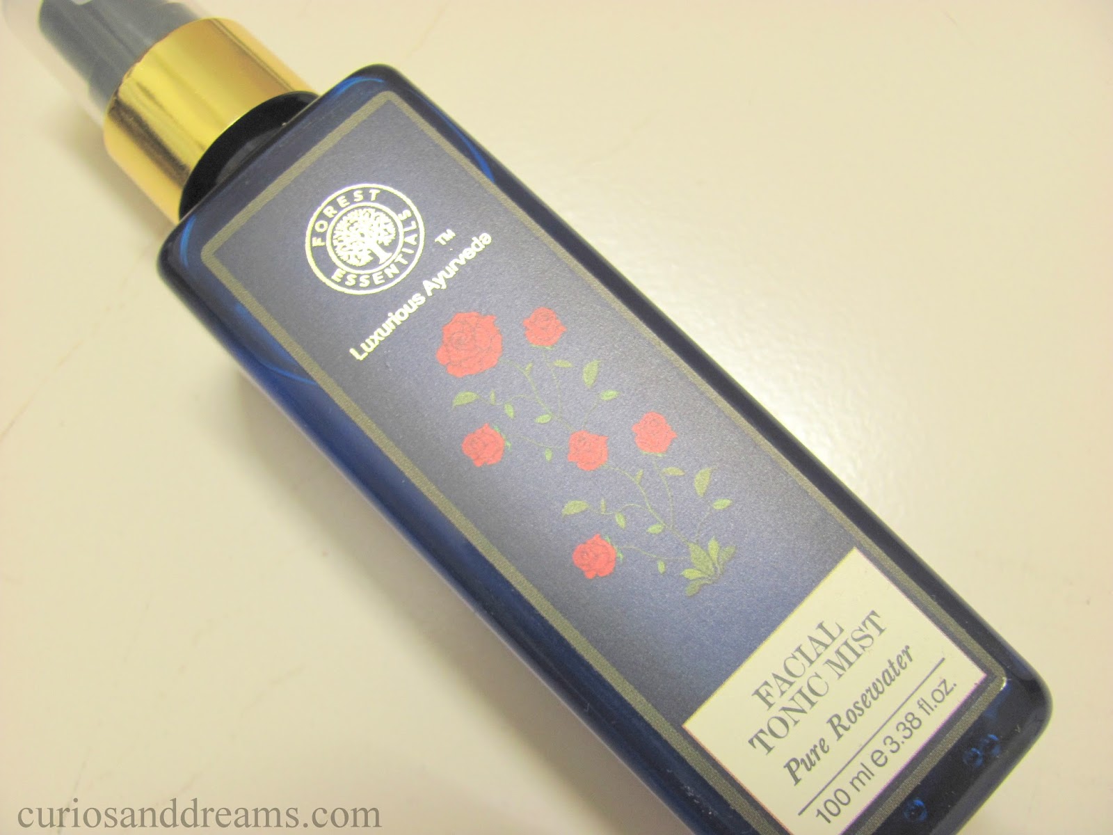 Forest Essentials Pure Rosewater Facial Mist Curios and Dreams