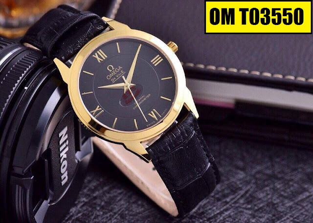 Đồng hồ dây da Omega T03550
