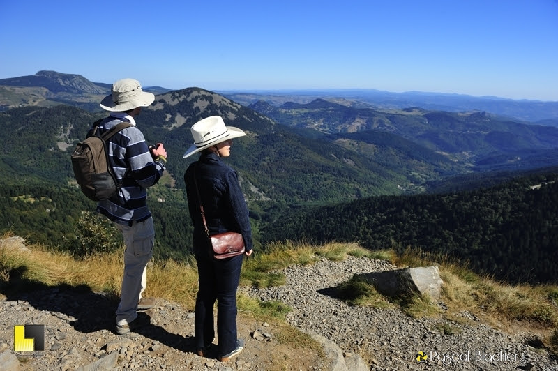 Vue imprenable depuis le gerbier de jonc photo Pascal Blachier