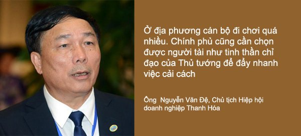 Ông Nguyễn Văn Đệ cho biết có chuyện chính quyền động viên doanh nghiệp đầu tư 50 tỷ xây bến xe, sau đó lại "lật kèo". Bản thân ông ở tỉnh 3 ngày nhưng không giải quyết được việc.
