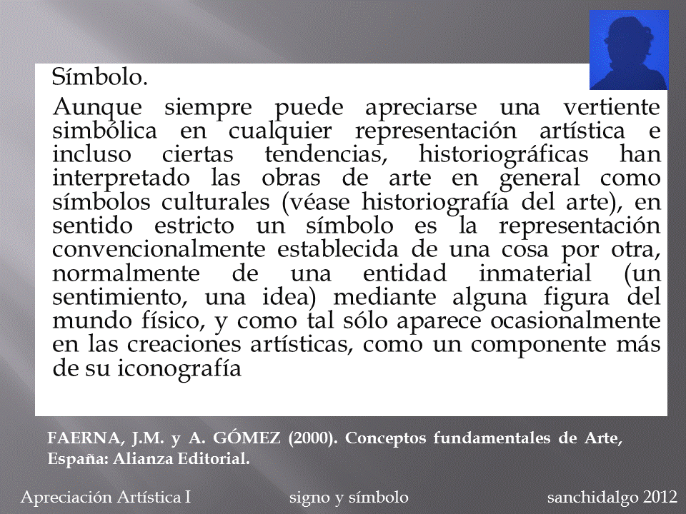 SIGNO y SÍMBOLO SIGNO y SÍMBOLO