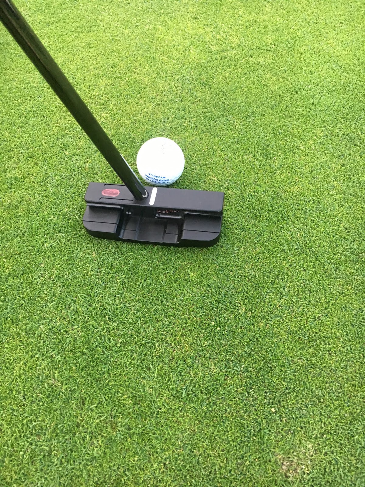 Putter Review SeeMore Mini GIANT Deep Flange Black Stealth Putter