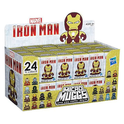Marvel's Iron Man 3 Micro Mighty Muggs Blind Box Series Case by Hasbro