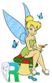 Abecedario Animado de Tinker Bell con Mariposas. Tinkerbell with Butterflies Animated Alphabet.