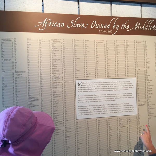 slave history in Eliza's House at Middleton Place plantation in Charleston, South Carolina slave history in Eliza's House at Middleton Place plantation in Charleston, South Carolina