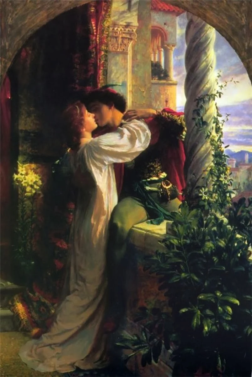 Frank Dicksee - Romeo and Juliet, 1884