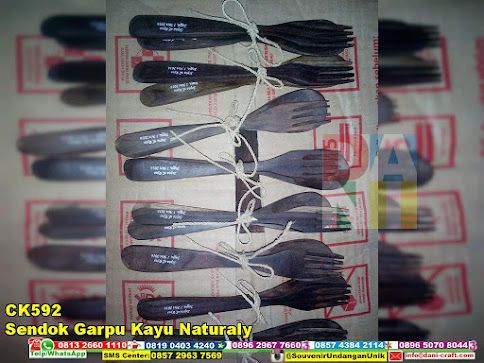 jual Sendok Garpu Kayu Naturaly