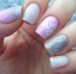 winter nail creative via