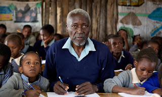 Kimani Maruge: "For me, education is the key to freedom"