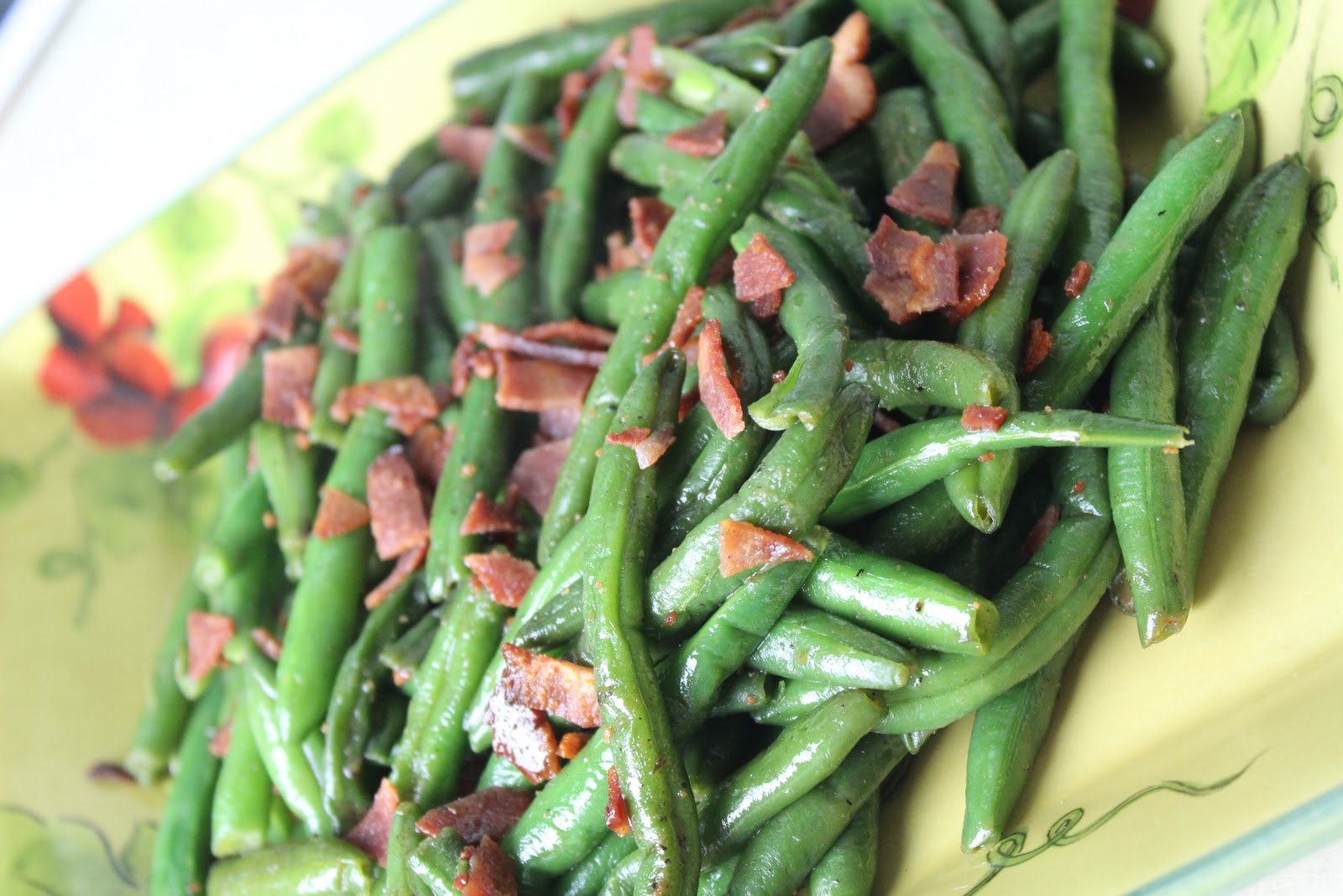 Crafty Cocina Turkey Bacon Green Beans
