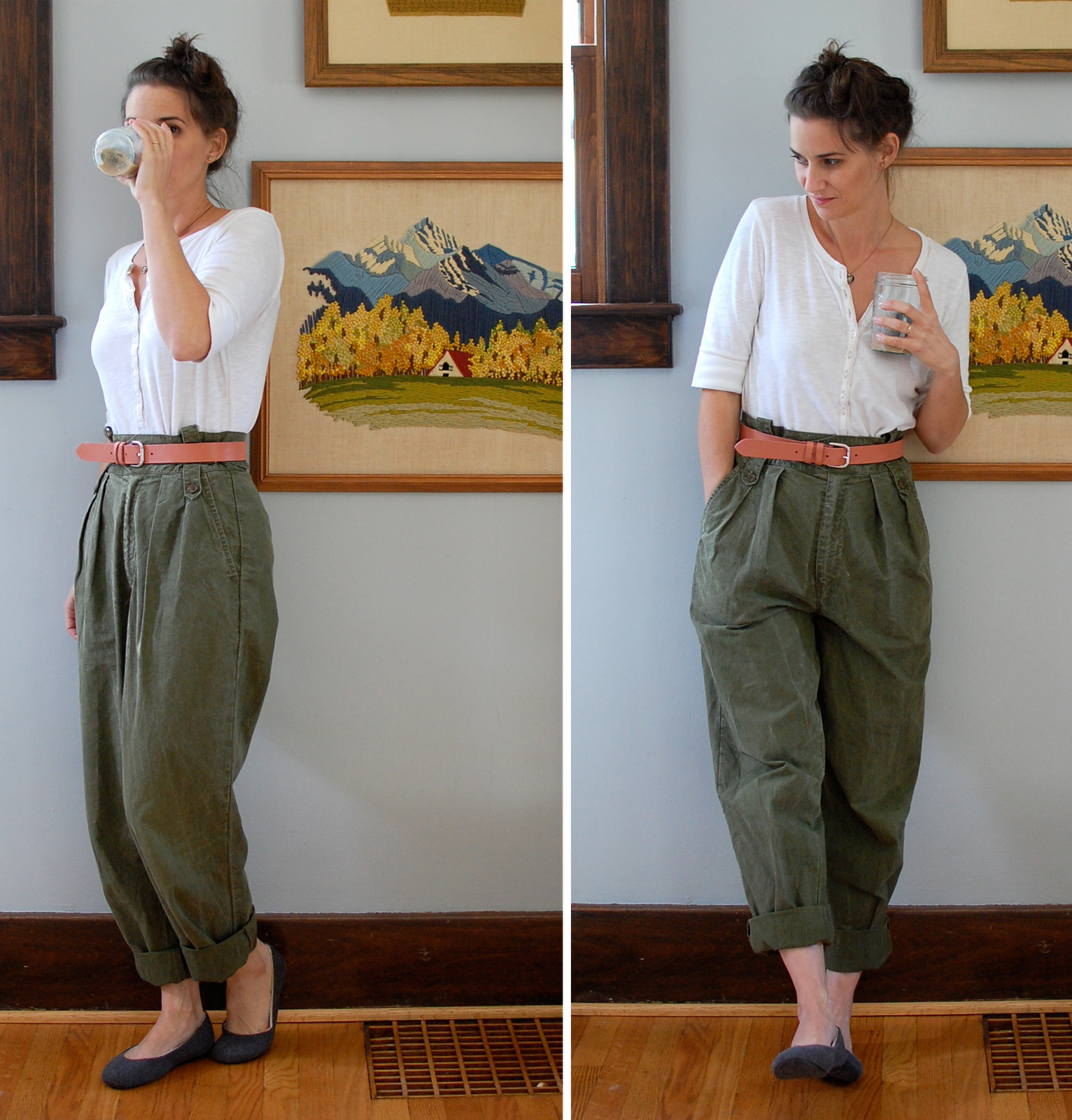 dear golden | vintage: cambric tea & husband-repelling trousers