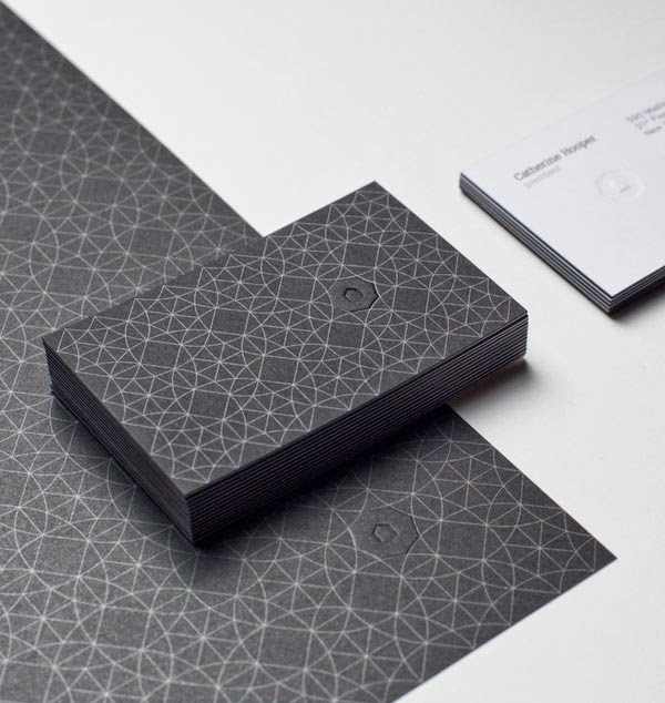 Embossed Business Cards