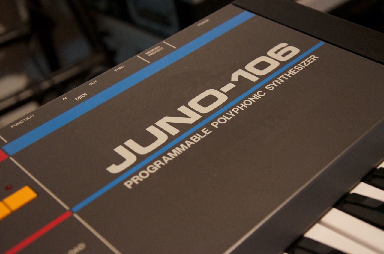 MATRIXSYNTH Vintage Roland Juno 106 Analog Synthesizer serviced by