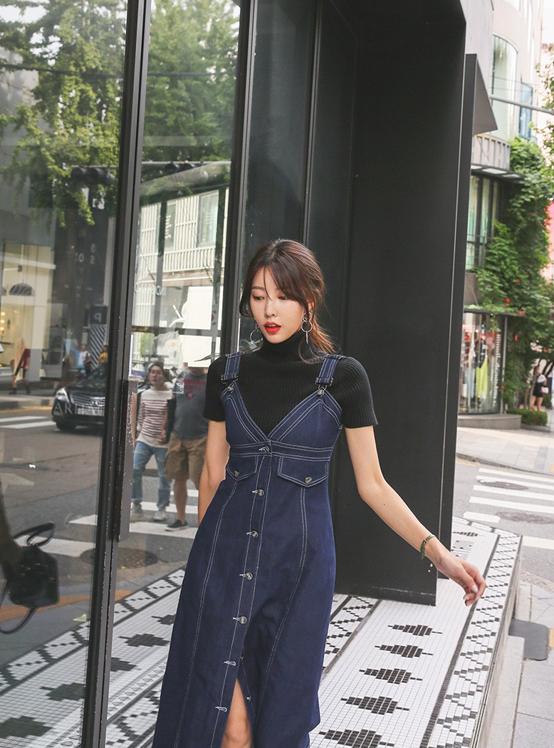 Korean Model Kim Hye Ji in Fashion Set September 2017
