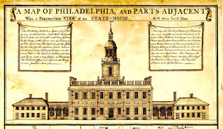 Fachada de la Pennsylvania State House. Fachada de la Pennsylvania State House.