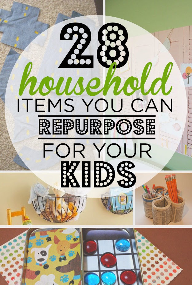 28 Household Items You Can Repurpose For Your Kids