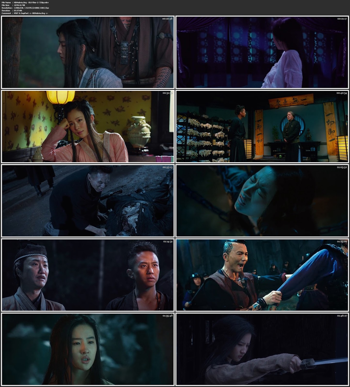 The Four 2 (2013) Hindi Dual Audio 480p BluRay ESubs 350MB Download
