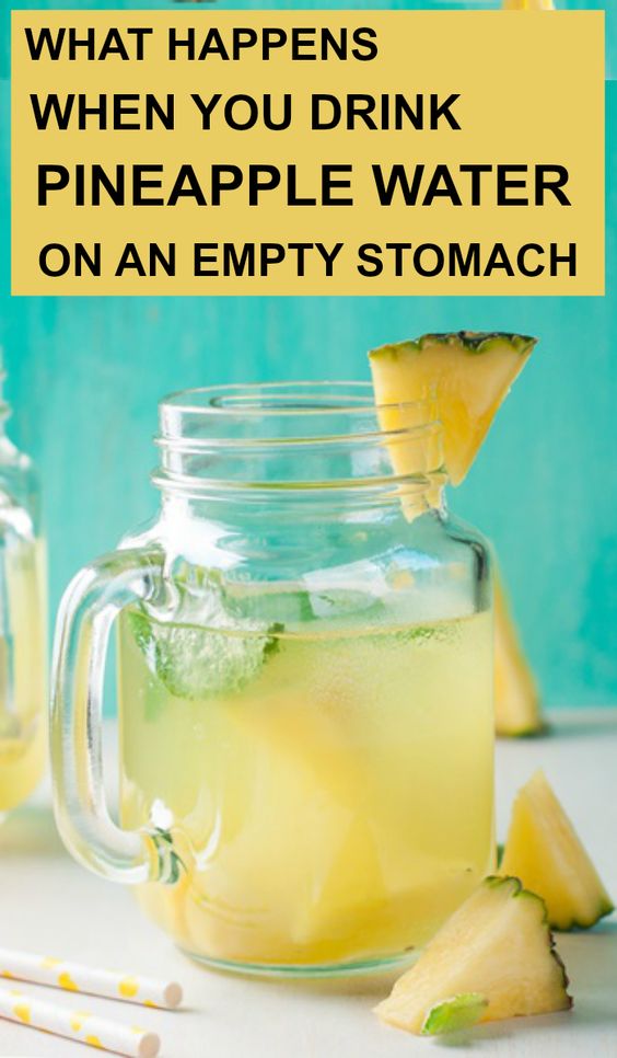 What Happens If You Drink Pineapple Water On An Empty Stomach
