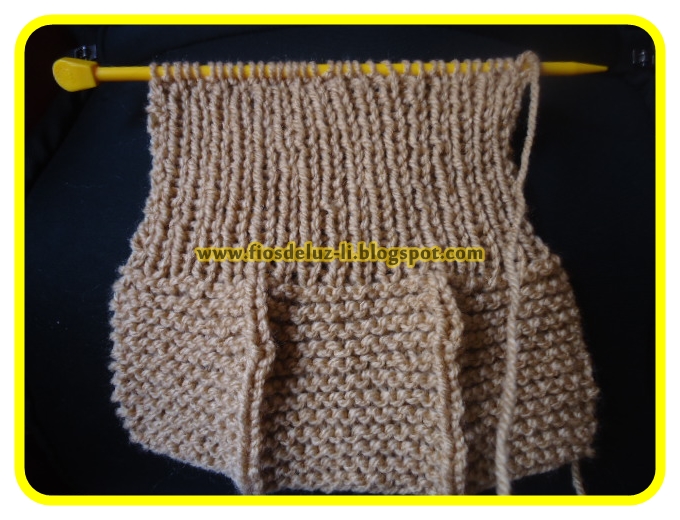 sapatilhas de trico passo a passo