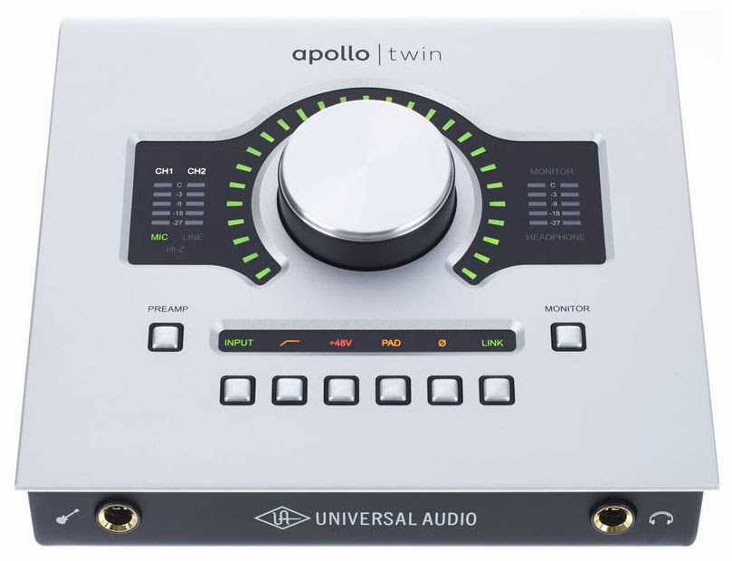 Gary Noble Show UA Apollo Twin Desktop Thunderbolt Interface