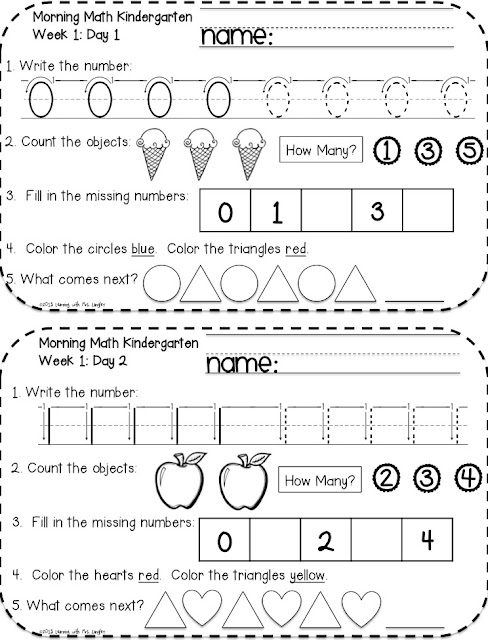 This blog post is all about the organization and setup of the first real week of kindergarten. There are ideas for morning work, math, centers, and a fun school bus craft. #classroom #classroomactivities #kindergarten #classroomschedule #firstdayofschool