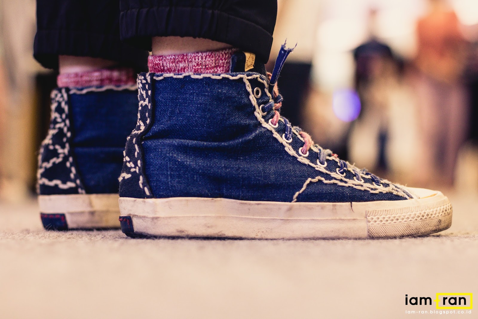 visvim shoes on feet