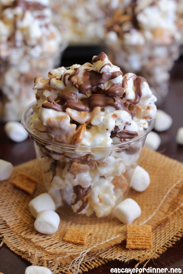 Eat Cake For Dinner S'mores Popcorn