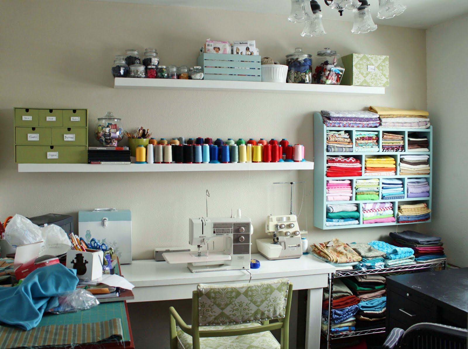 Running With Scissors: Fabric Storage Cubbies
