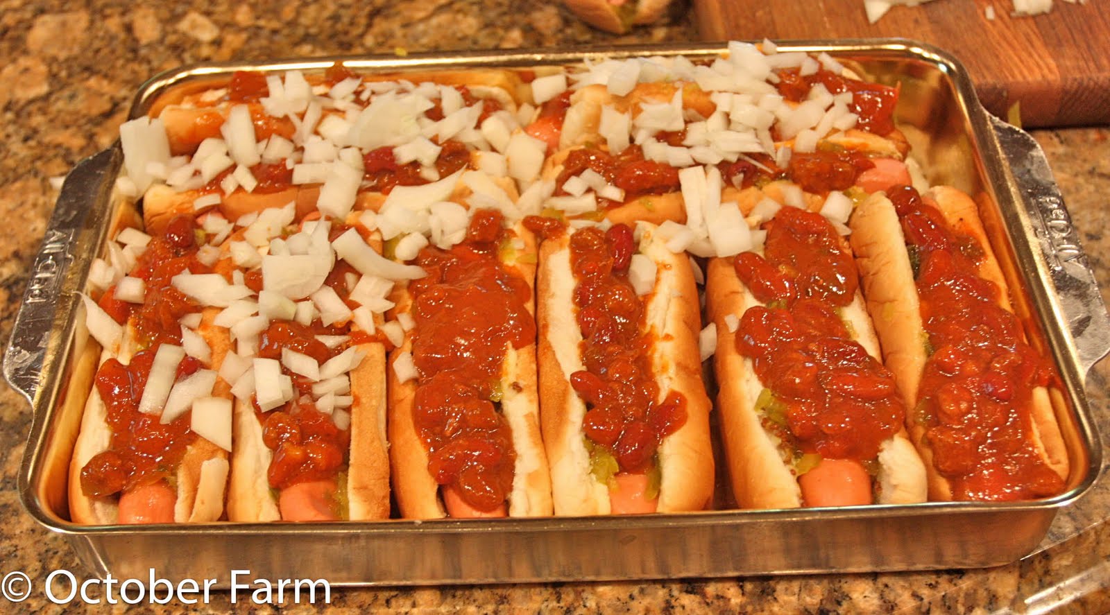 Hot Dogs and Macaroni Salad