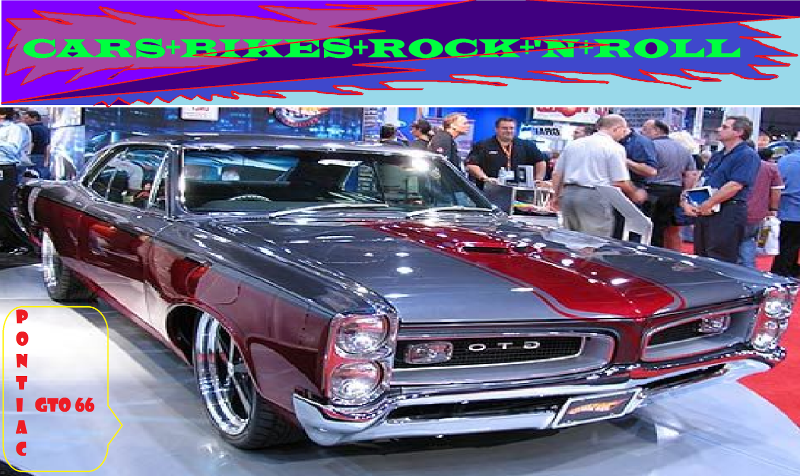 '66 PONTIAC BY CARS+BIKES+ROCK+'N+ROLL