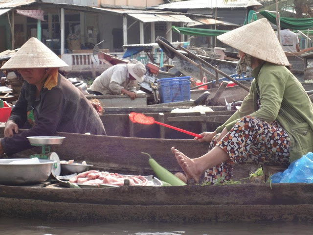 Mercado flotante Can Tho - Vietnam