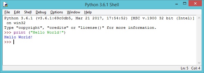 Code Cupboard: First Program and IDLE Basics