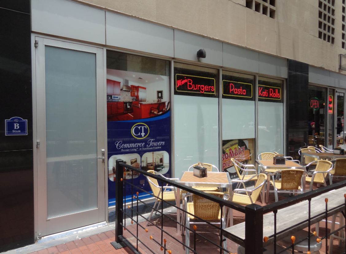 Houston in Pics Indian Pizza Place on Main