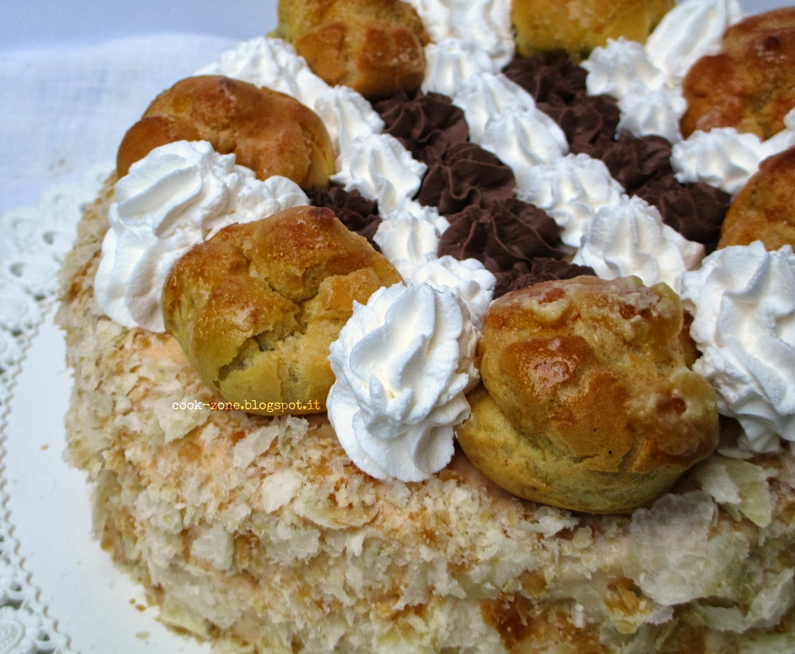 CoOk ZoNe Torta Saint Honoré