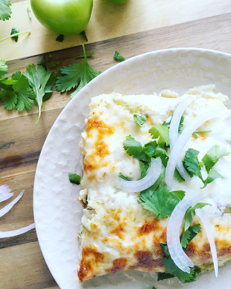 Enchiladas Suizas Delirios de Cocina