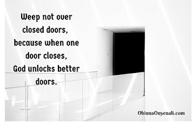 Inspirational quote about faith in God.
