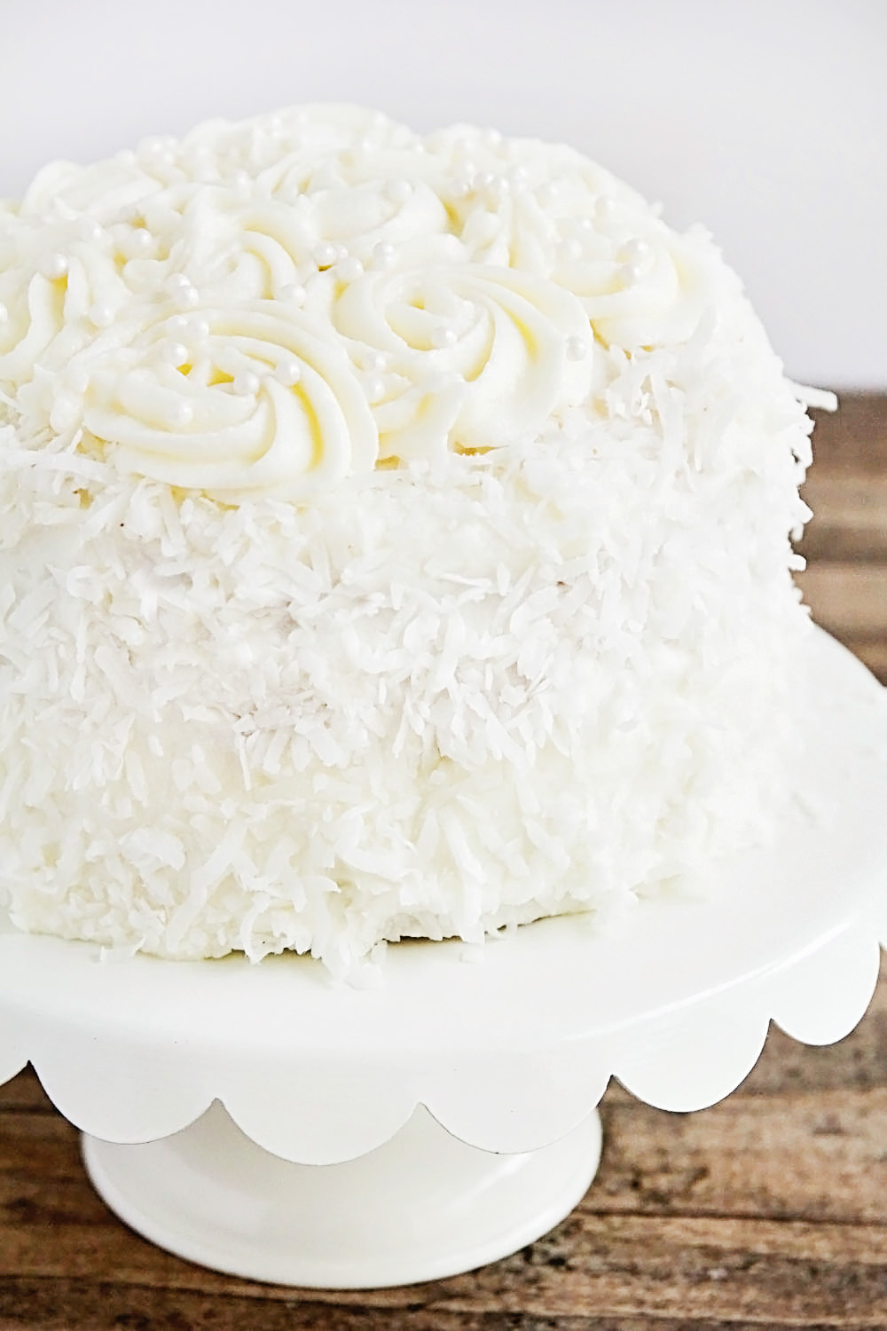 This elegant and delicious coconut layer cake is simple to make and always a favorite!