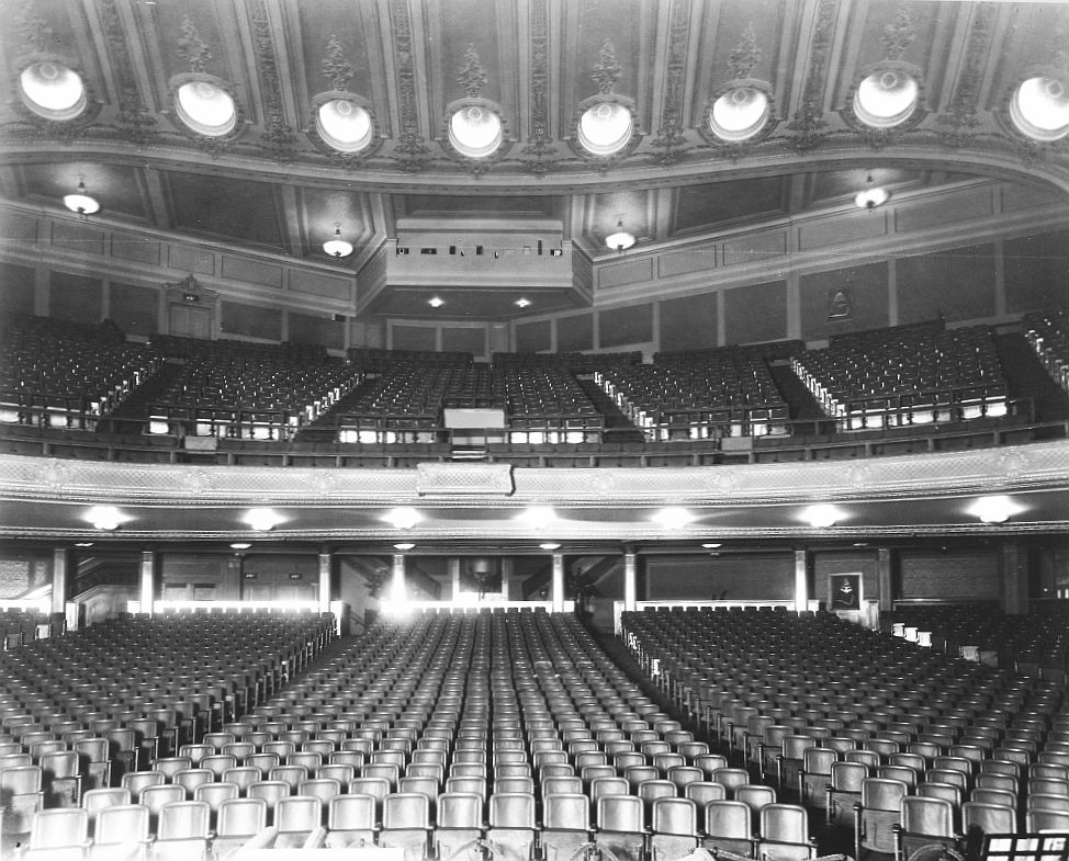 San Francisco Theatres The Warfield Theatre interior