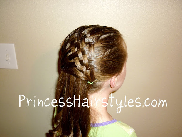 basket weave hairstyle design