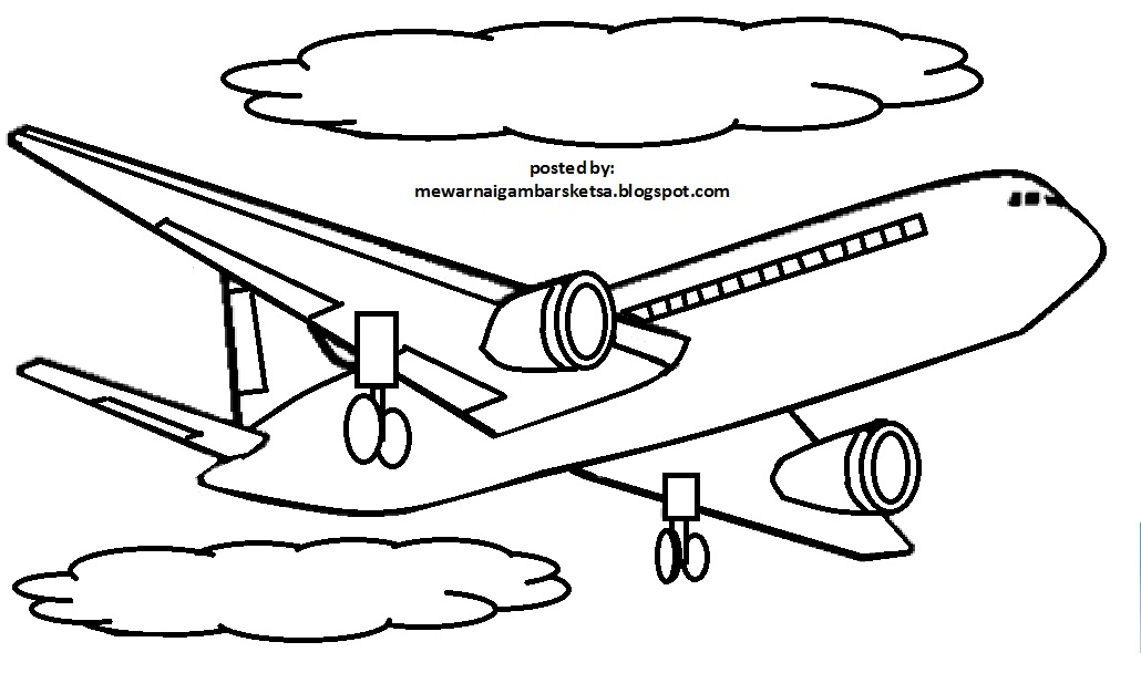 Mewarnai Gambar Mewarnai Gambar Sketsa Transportasi Pesawat 5 Mewarnai Gambar Mewarnai Gambar Sketsa Transportasi Pesawat 5