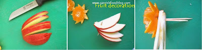 fruit decoration for christmas fruit garnish for cocktail