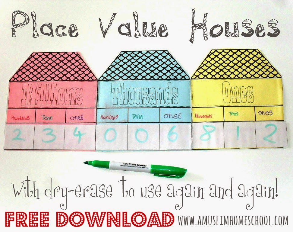 Place Value Houses