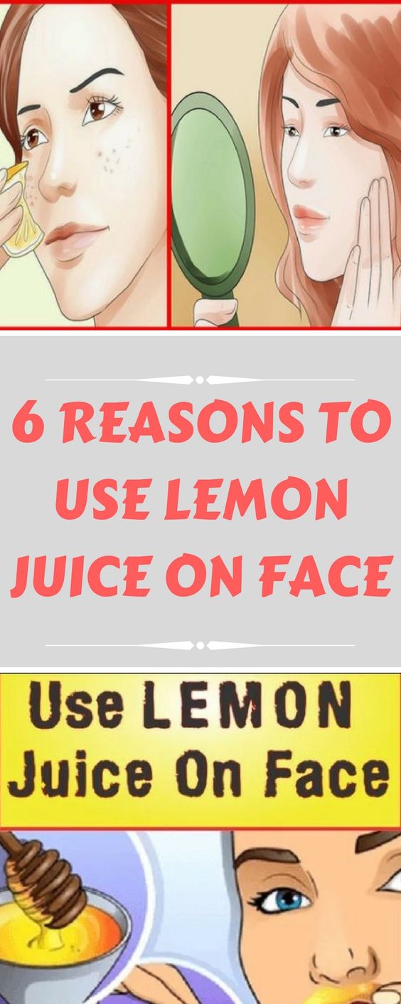 6 Reasons To Use Lemon Juice On Face HEALTH CAPLET