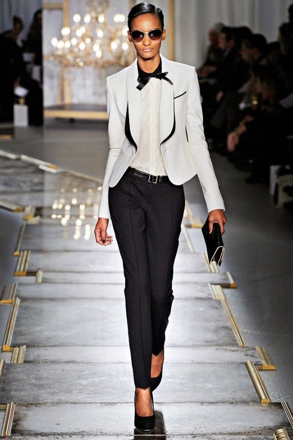 Spring/Summer fashion Trend: Women's Tuxedo's - Miss Rich