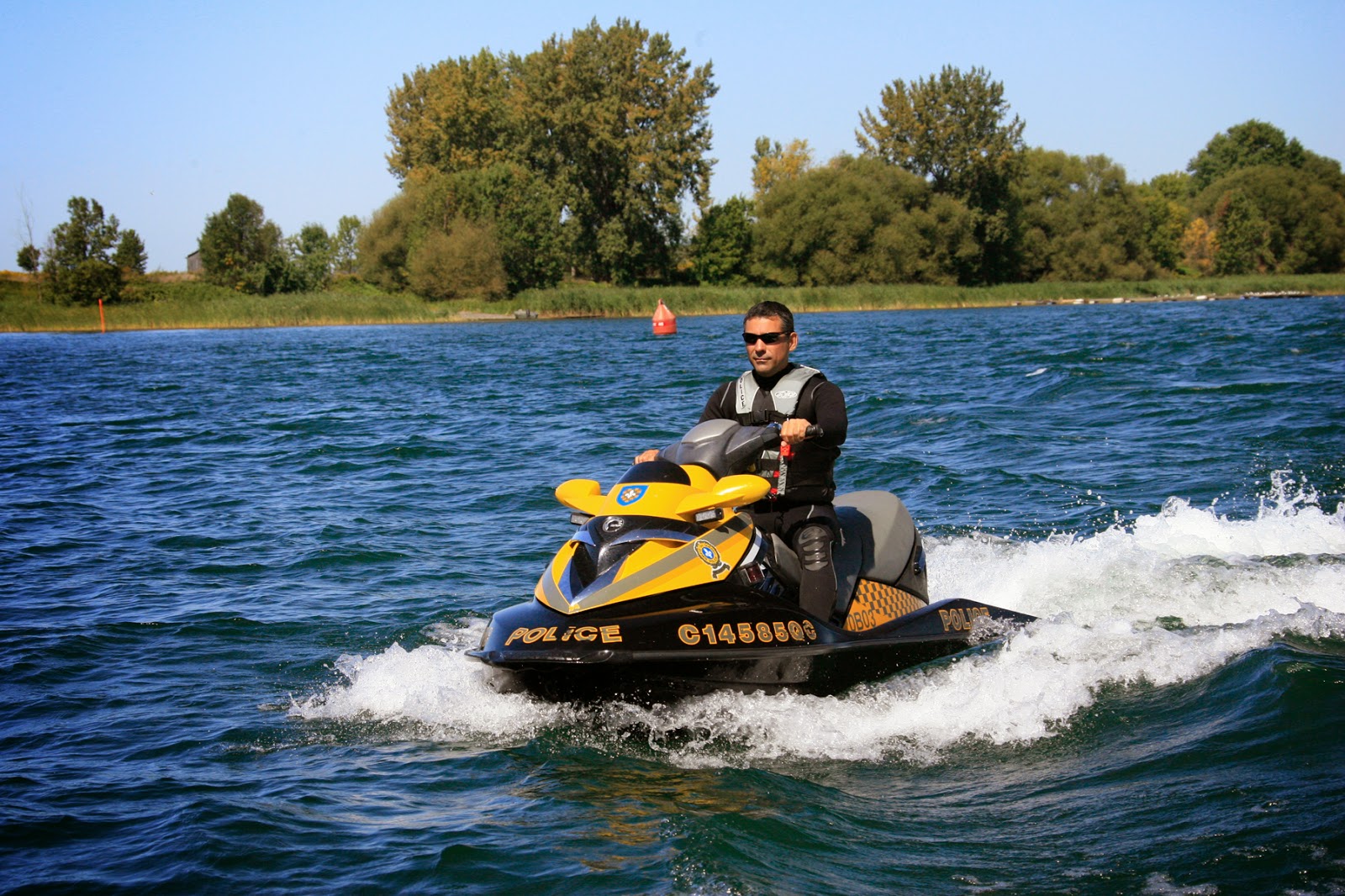 Lac Simon "One Lake One Chance" Sûreté du Québec Présent sur le Plan