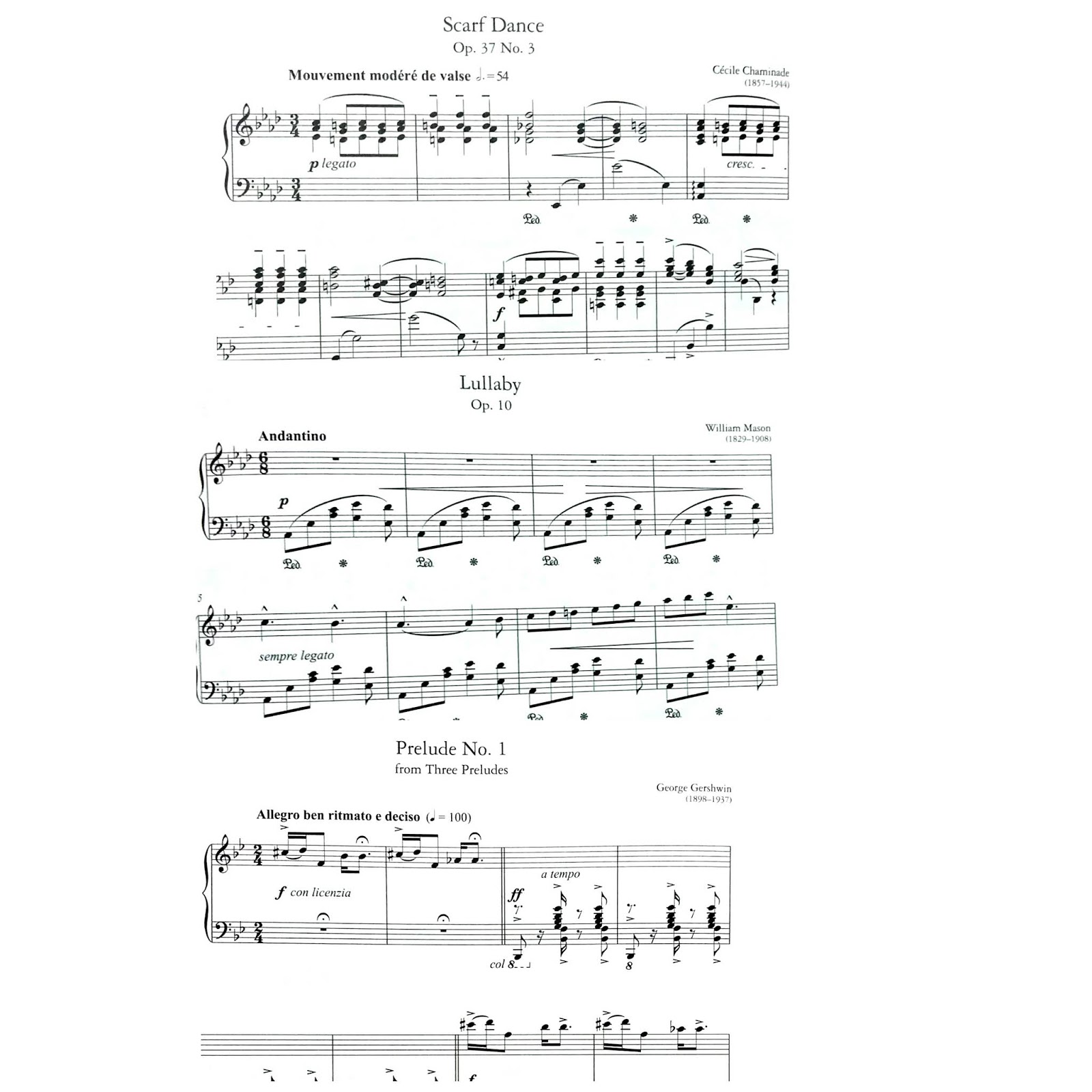 978-1-78601-072-8 Piano Exam Pieces 2019 & 2020 Grade 6 with CD RM 115.10 978-1-78601-073-5 Piano Exam Pieces 2019 & 2020 Grade 7 with CD RM 135.70