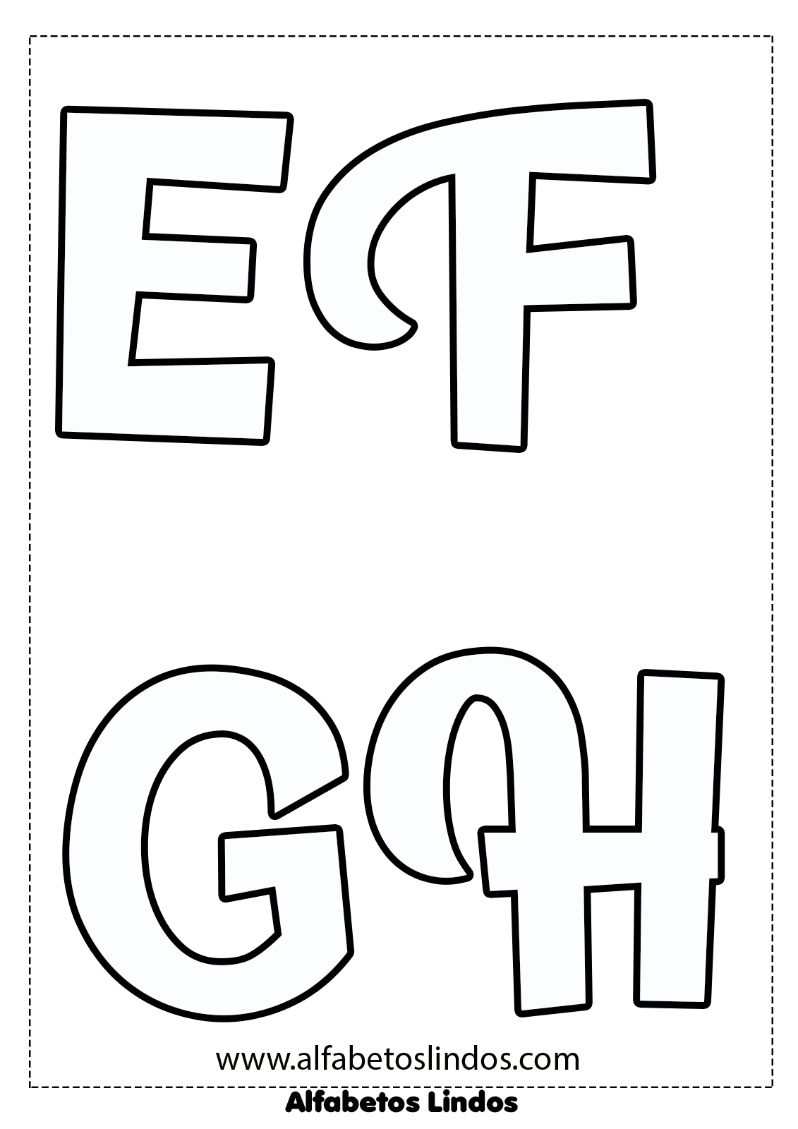 Moldes De Letras Diferente Para Feltro Eva Ou PainÉis Baixe Completo