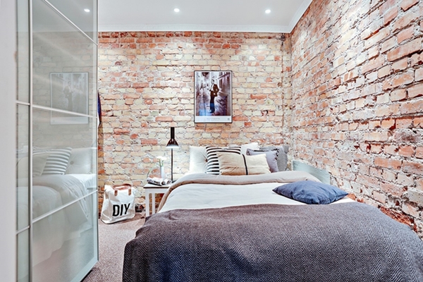 quarto pequeno apartamento